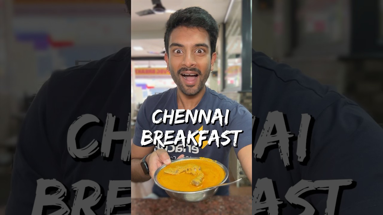Chennai&rsquo;s Authentic Breakfast Experience!!🤤🐐🥘