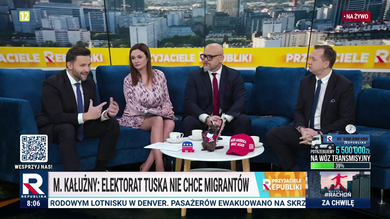 Kałużny: elektorat Tuska nie chce migrant&oacute;w | #PrzyjacieleRepubliki