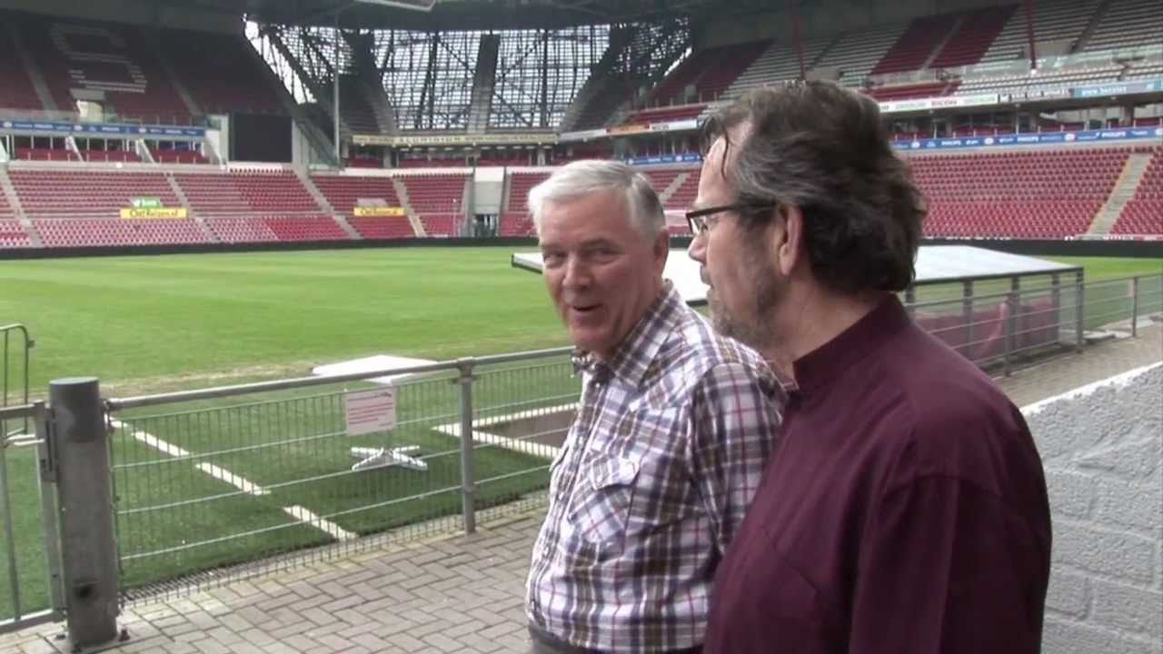 PSV-statisticus Peter Verhagen in Ger Gedaon