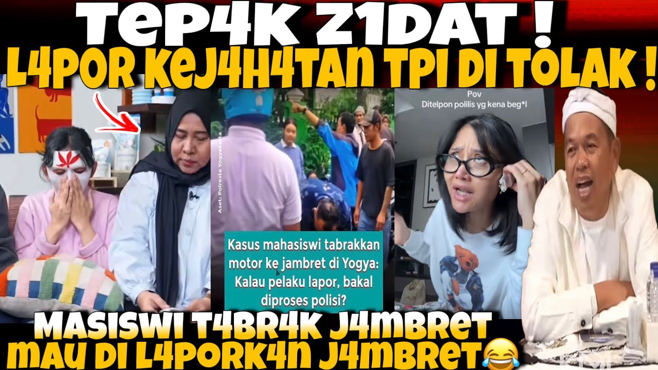 TEP4K J1D4T‼️L4P0R KEJ4H4TAN MALAH DI T0L4K ! T4BR4K J4MBRET MHAS1SW1 MAU DI L4P0RKAN J4MBRET ?