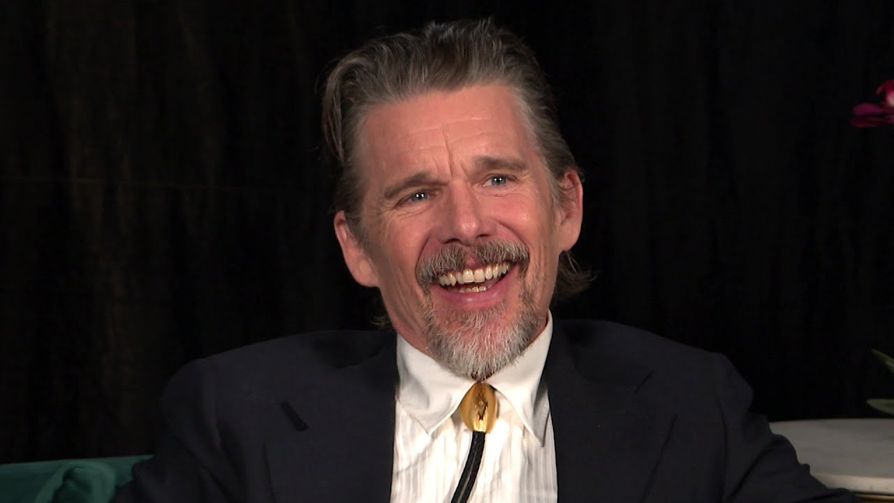 Ethan Hawke Wants to Start an Oscars BOY BAND With Timothée Chalamet (Exclusive)