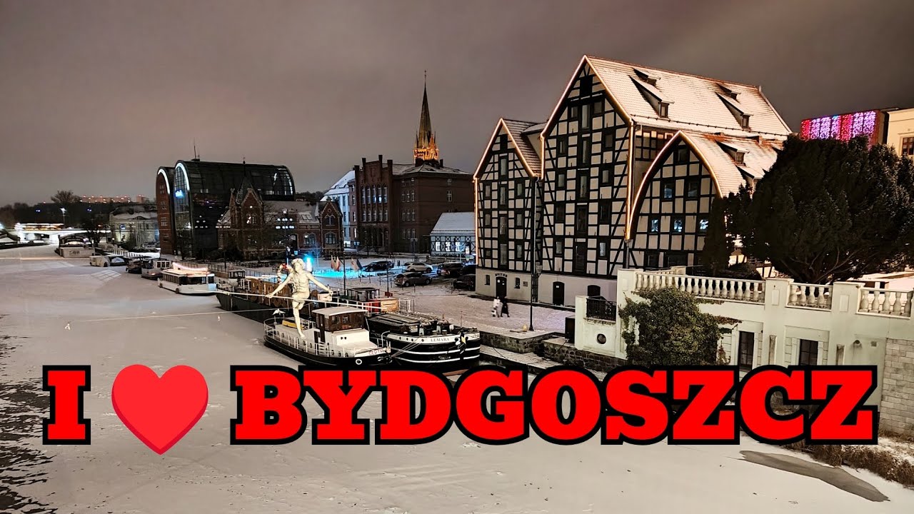 Moja, Twoja, Nasza BYDGOSZCZ #bydgoszcz #promo #miasto #zima #iloveyou 