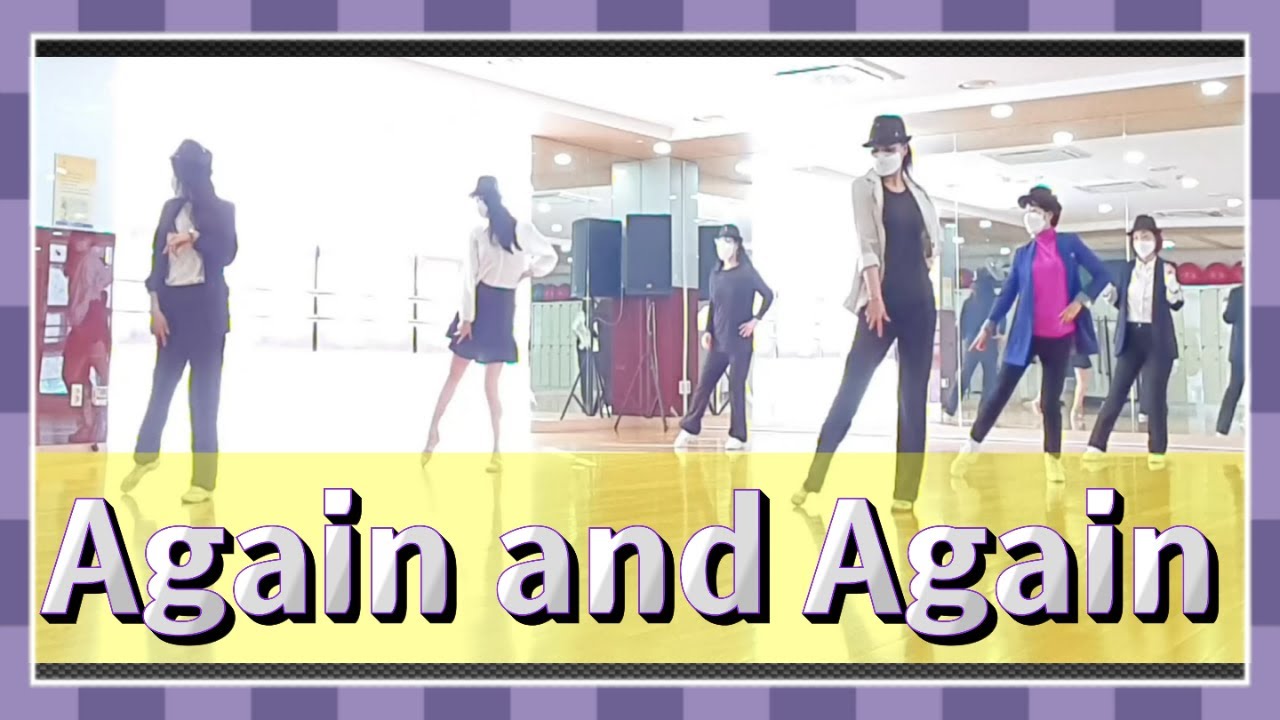 💃🎇🌟 Again and Again Line Dance [제이엠피라인댄스] / DEMO / Dua Lipa / Love Again / 아산시 온양 4동 수업자료 / 중급라인댄스