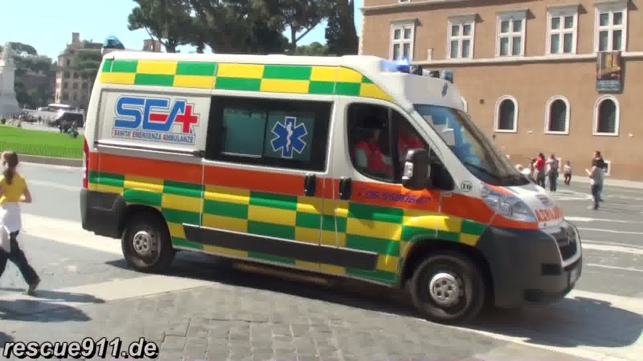 16x Ambulanza SEA Roma