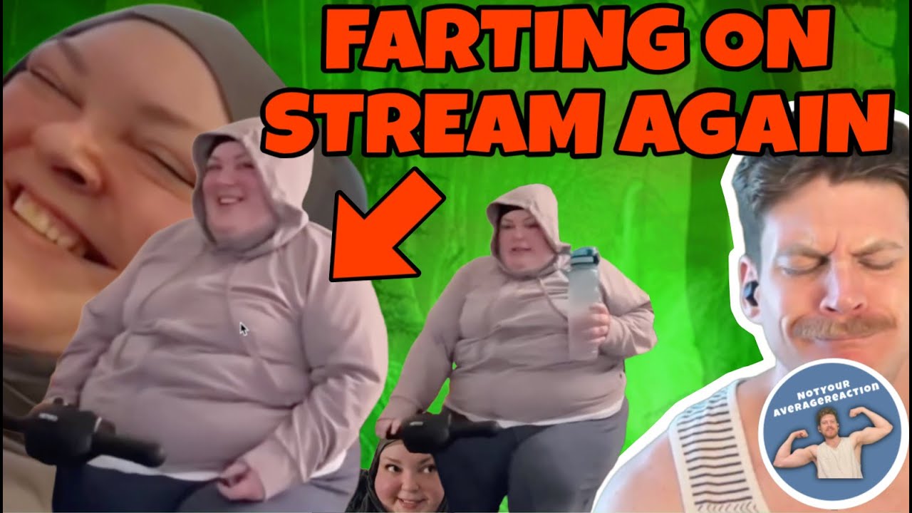FOODIE BEAUTY IS FARTING UP CANADIAN AIRSPACE MULTIPLE TIMES ON LIVESTREAM 😭 | REACT