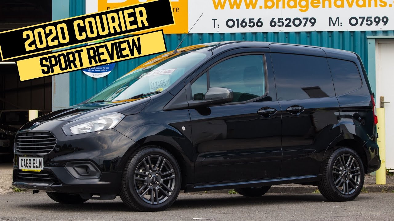 Detailed Walk & Talk Review of 2020 Ford Transit Courier Sport Van