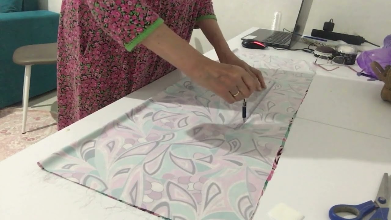 Французская косынка из Шелка