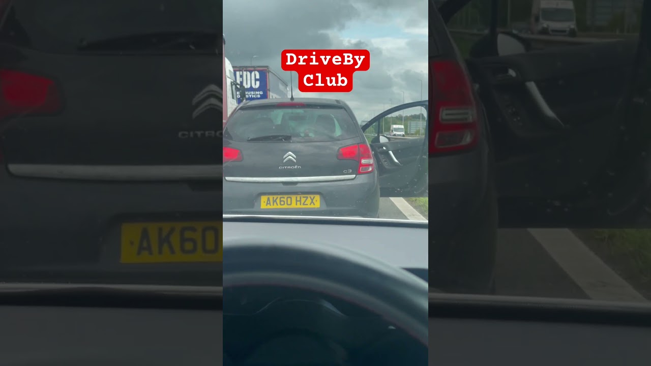 What to do in a traffic jam? #m6 #traffic #uk #motorway #drivebyclub