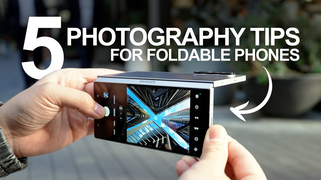 5 советов по фотосъемке на складные телефоны // Galaxy Z Fold 6