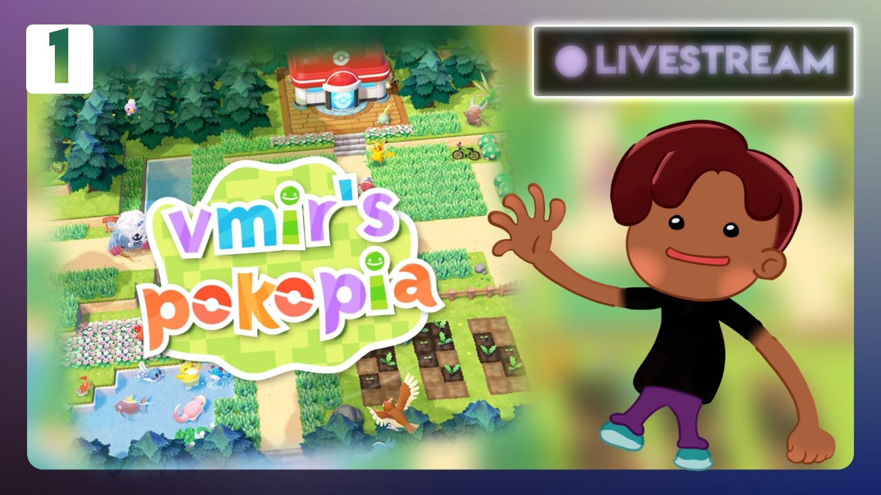 [1] On the road to rebuild society for pokémon and humans! (Pokémon Pokopia w/ Vmir)