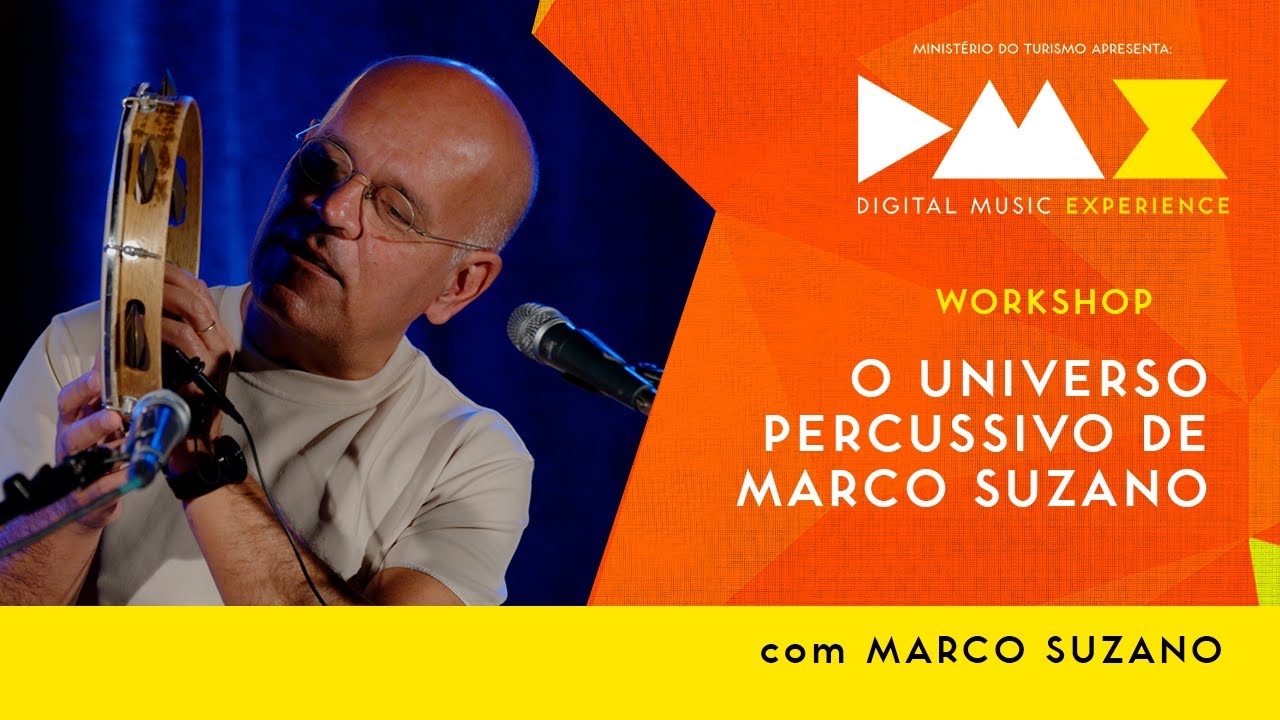 Workshop de Percussão: O Universo Percussivo de Marcos Suzano