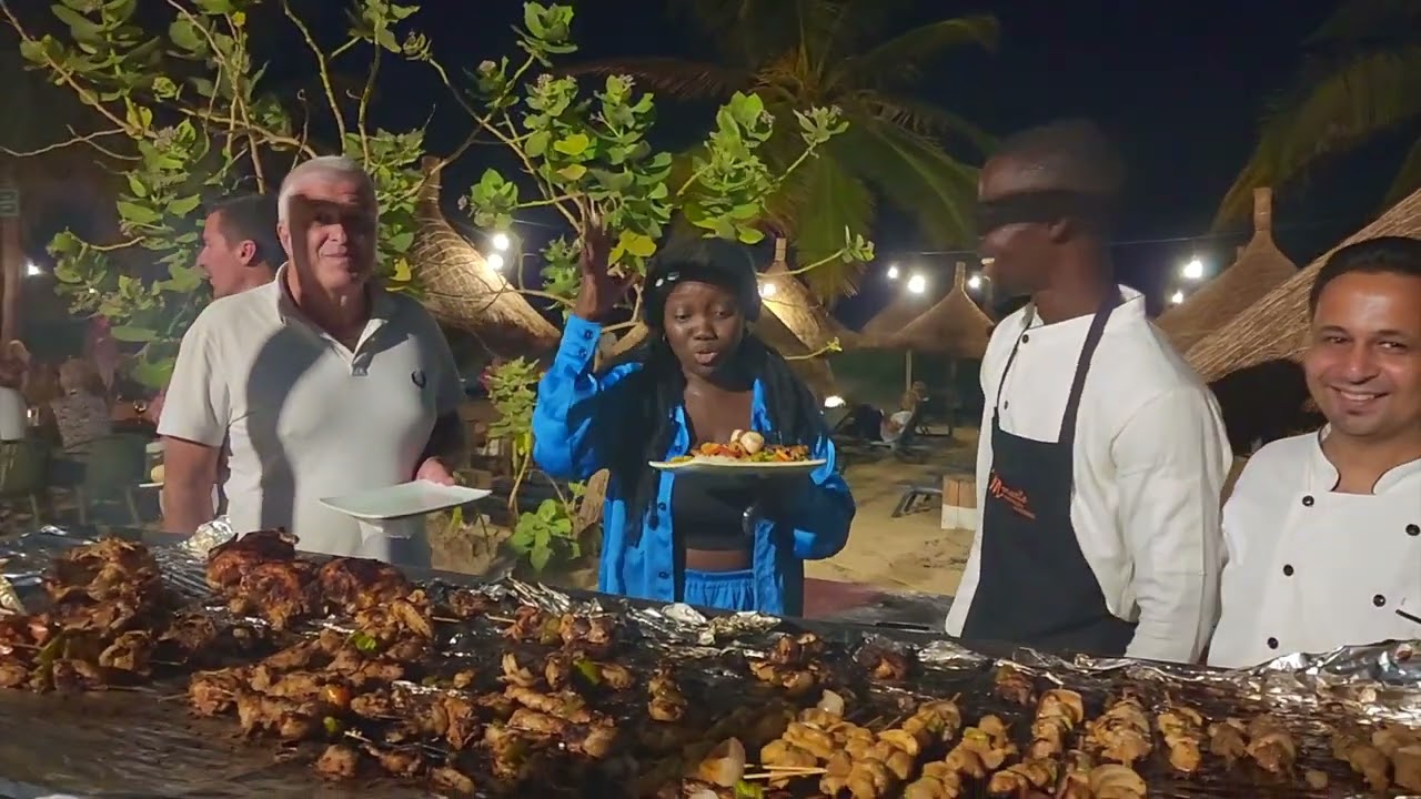 African BBQ Night at Tamala Beach Resort, The Gambia
