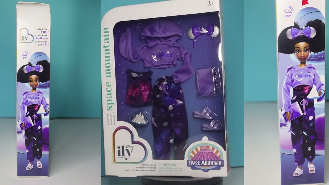 Disney Ily 4EVER Inspired by Space Mountain Fashion Pack Clothing Unboxing & Review