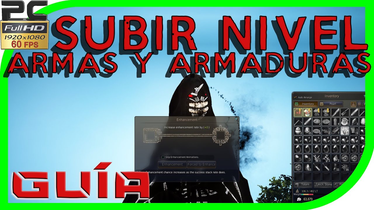Black Desert Online | Guía Para Subir Nivel Arma y Armadura