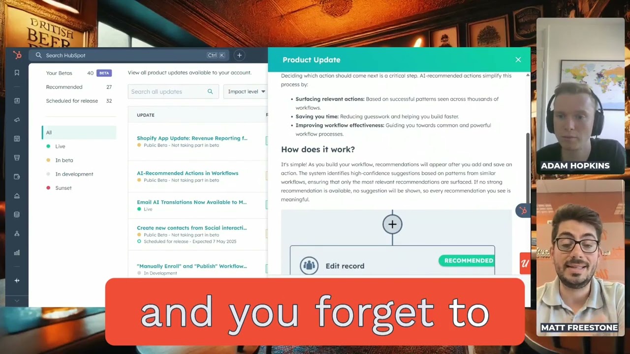 HubSpot Product Update Briefing | 12/05/2025 | Unmatched PUB