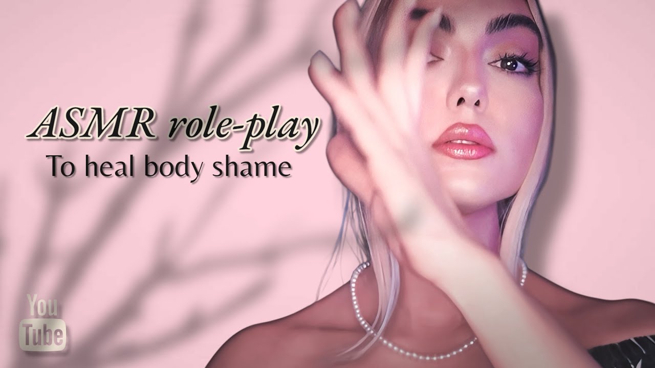 WHISPERING YOU BACK INTO YOUR BODY | ASMR healer for body shame ❤️‍🩹 #healingasmr 