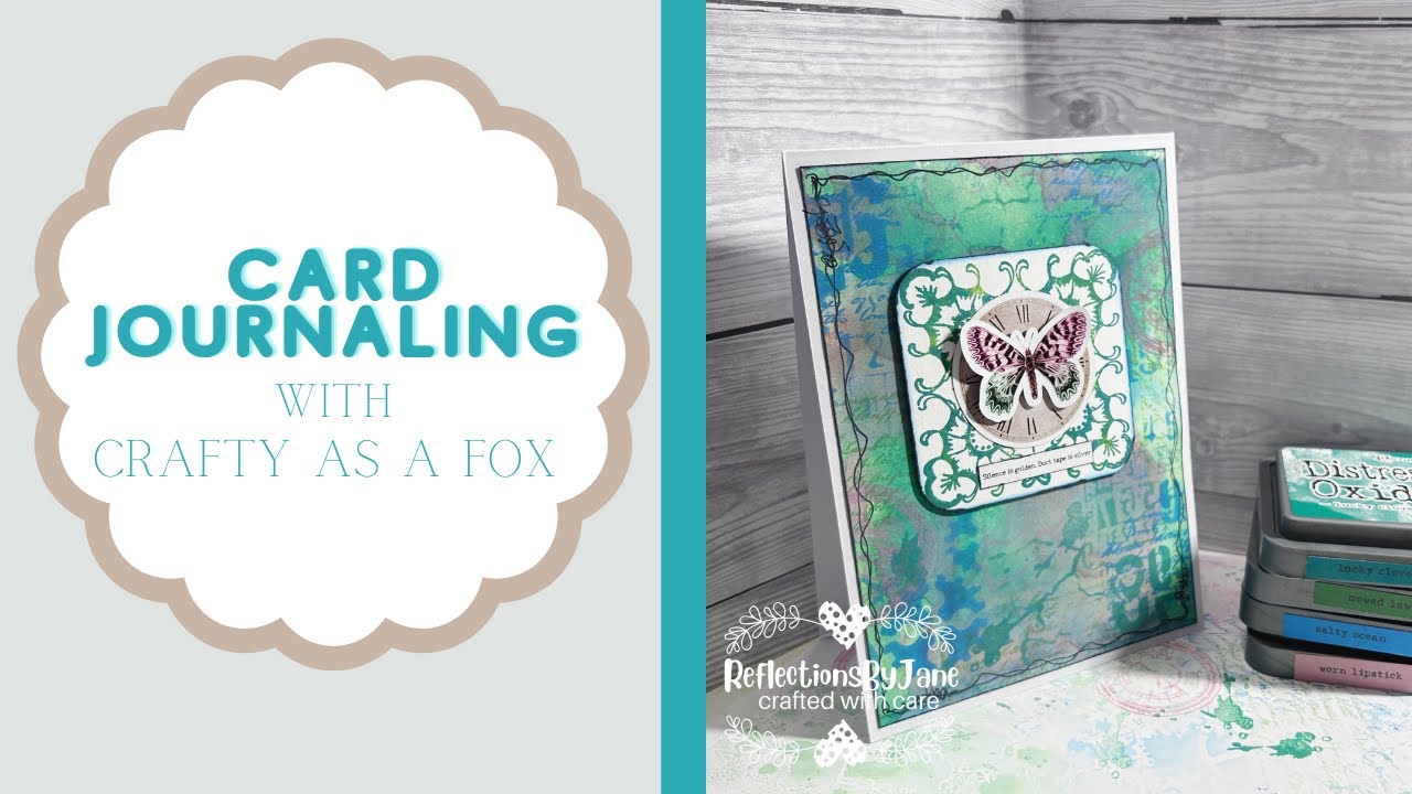 Card Journaling with @craftykellyannejordan and Crafty As A Fox