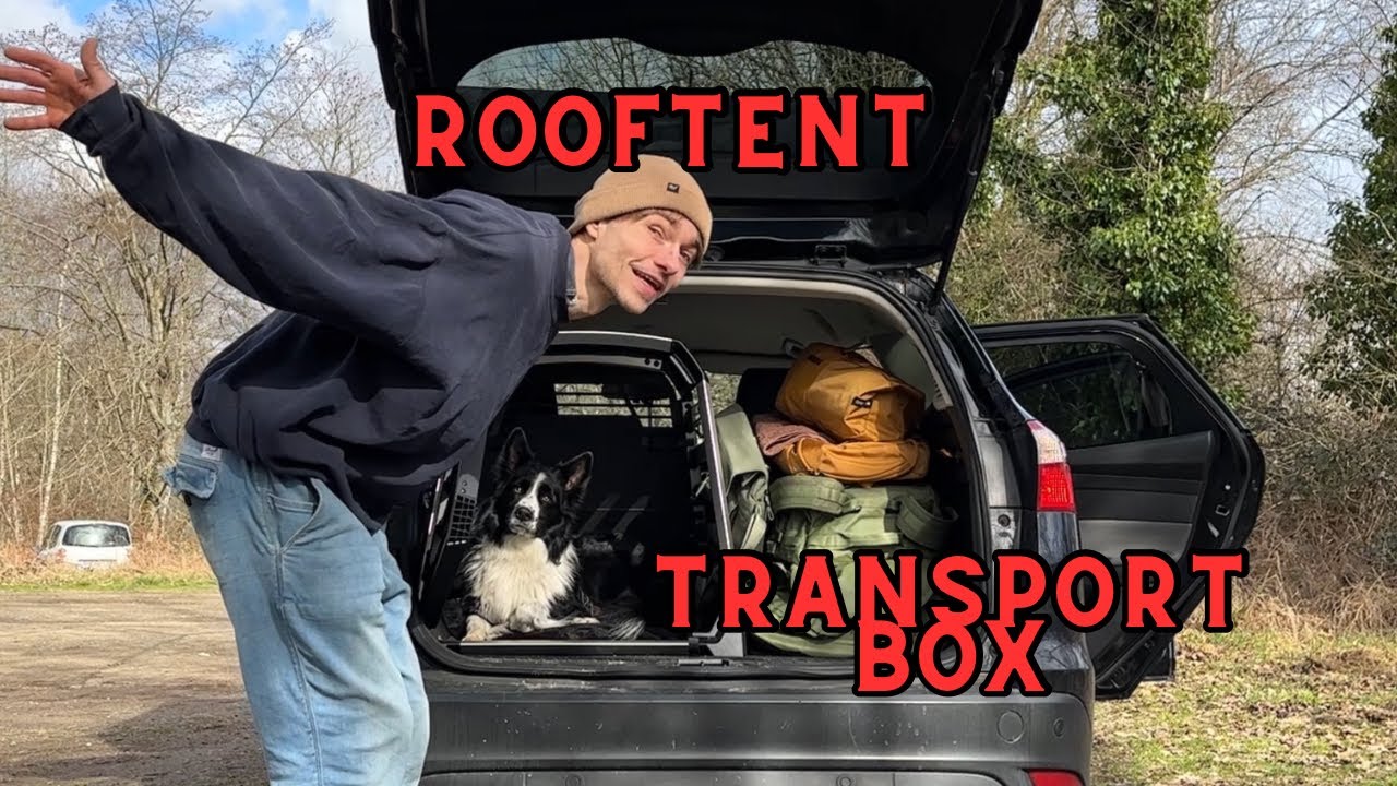 A journey to Lisbon 1/4 - Rooftop Tent & Dog?