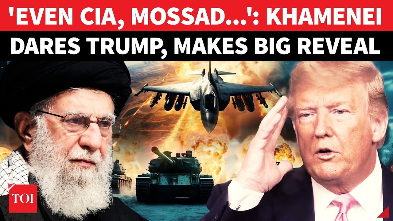 ON CAM: Khamenei's Most-Shocking Attack On Trump; 'Even CIA, MOSSAD...' | Iran-US Fight