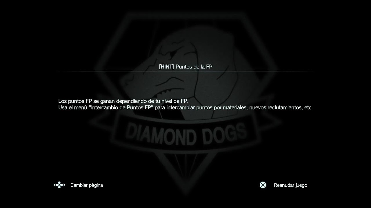Desafios de la semana MGSV