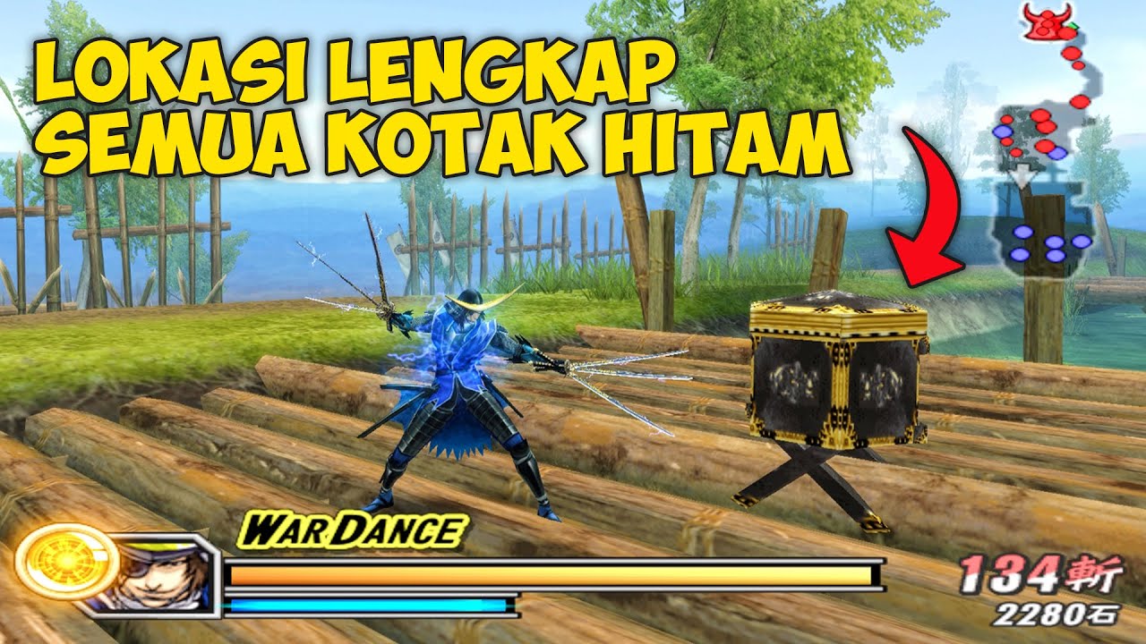 Lokasi Lengkap Semua Kotak Hitam di Game Basara 2 Heroes