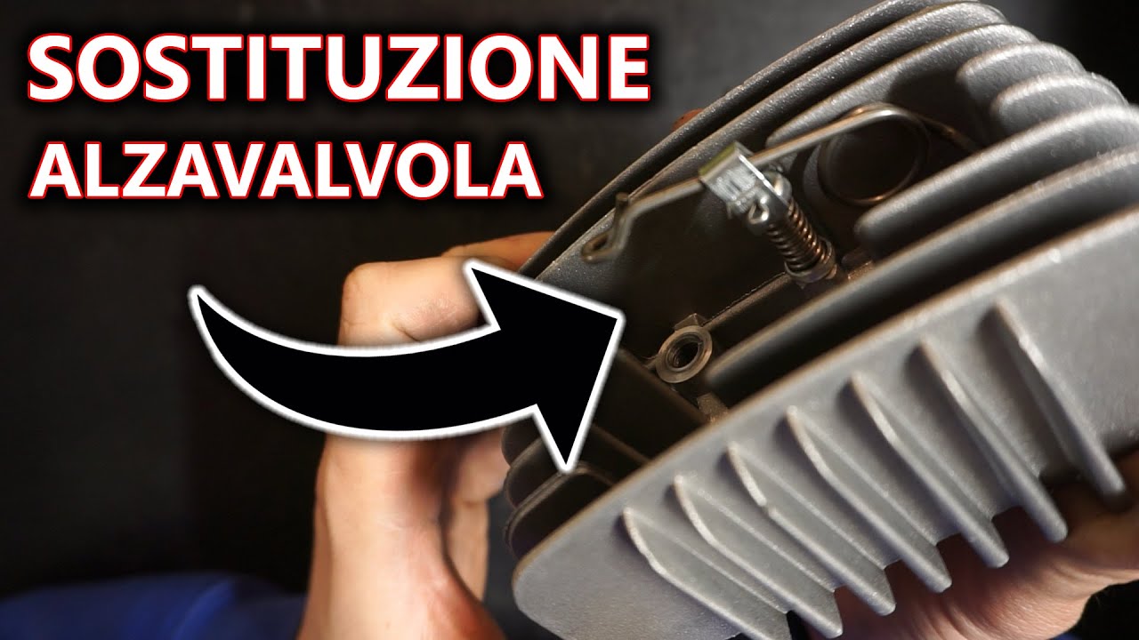 SOSTITUZIONE ALZAVALVOLA !!! su testa POLINI - ciao bravo si boxer grillo