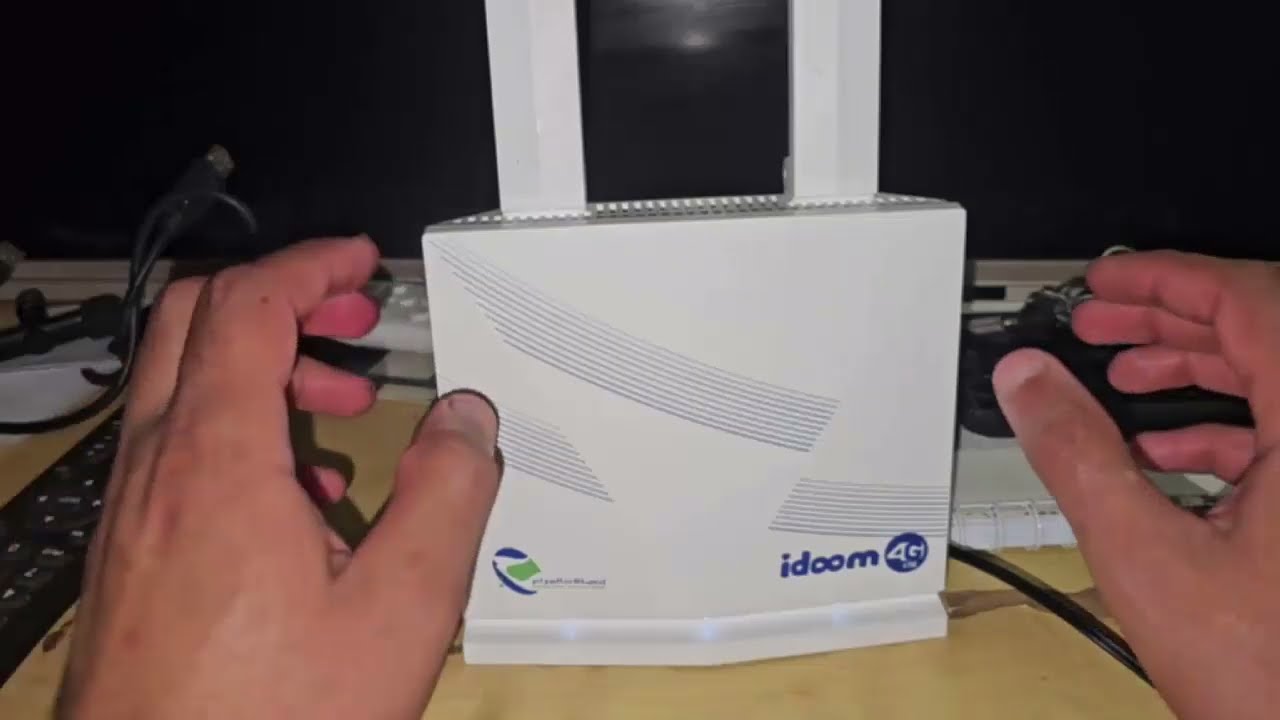 حل مشكلة عدم دخول الى إعدادات مودام IDOOM 4g- إتصالات الجزائر Alg&eacute;rie T&eacute;l&eacute;com