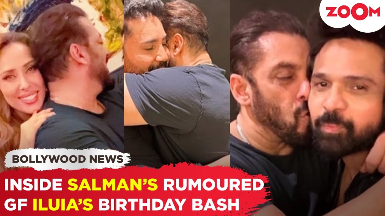 INSIDE Iulia Vantur's Birthday Bash: Salman Khan KISSES Himesh Reshammiya, HUGS Mika Singh