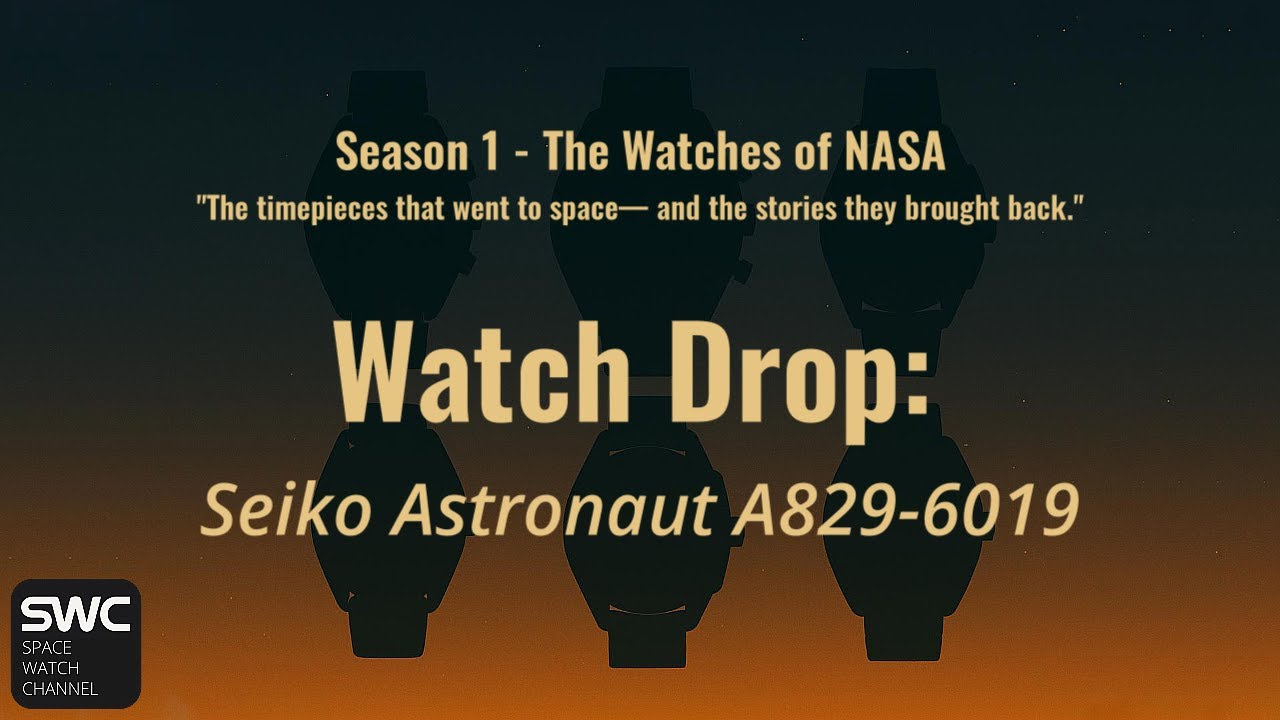 🔻 SEE IT! — Seiko A829-6019 Astronaut Watch Drop – Flown on the Shuttle!