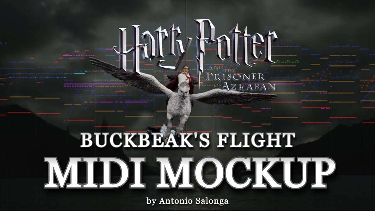 Buckbeak's Flight - Harry Potter and the Prisoner of Azkaban | MIDI Mockup