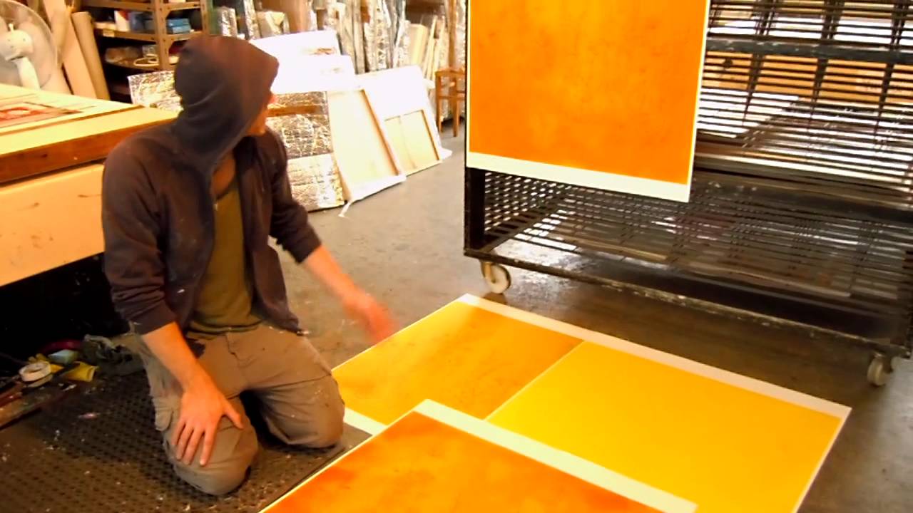 Hot Colours in Henrik Simonsen's Screenprint Art