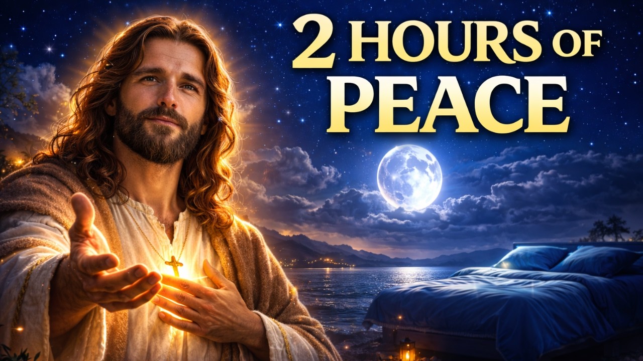 2 HOURS OF PEACE | Sleep With The Voice of Jesus Tonight