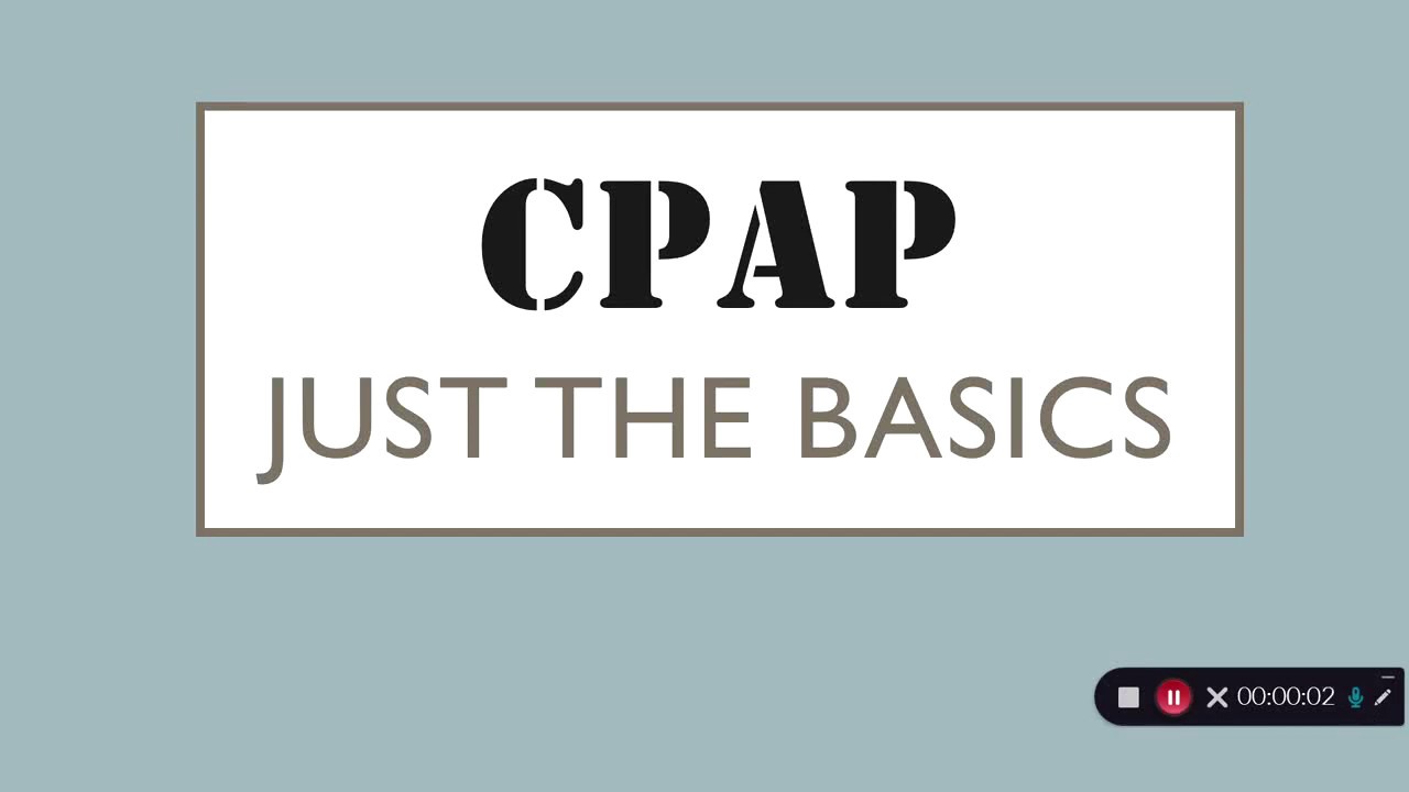 CPAP — только основы
