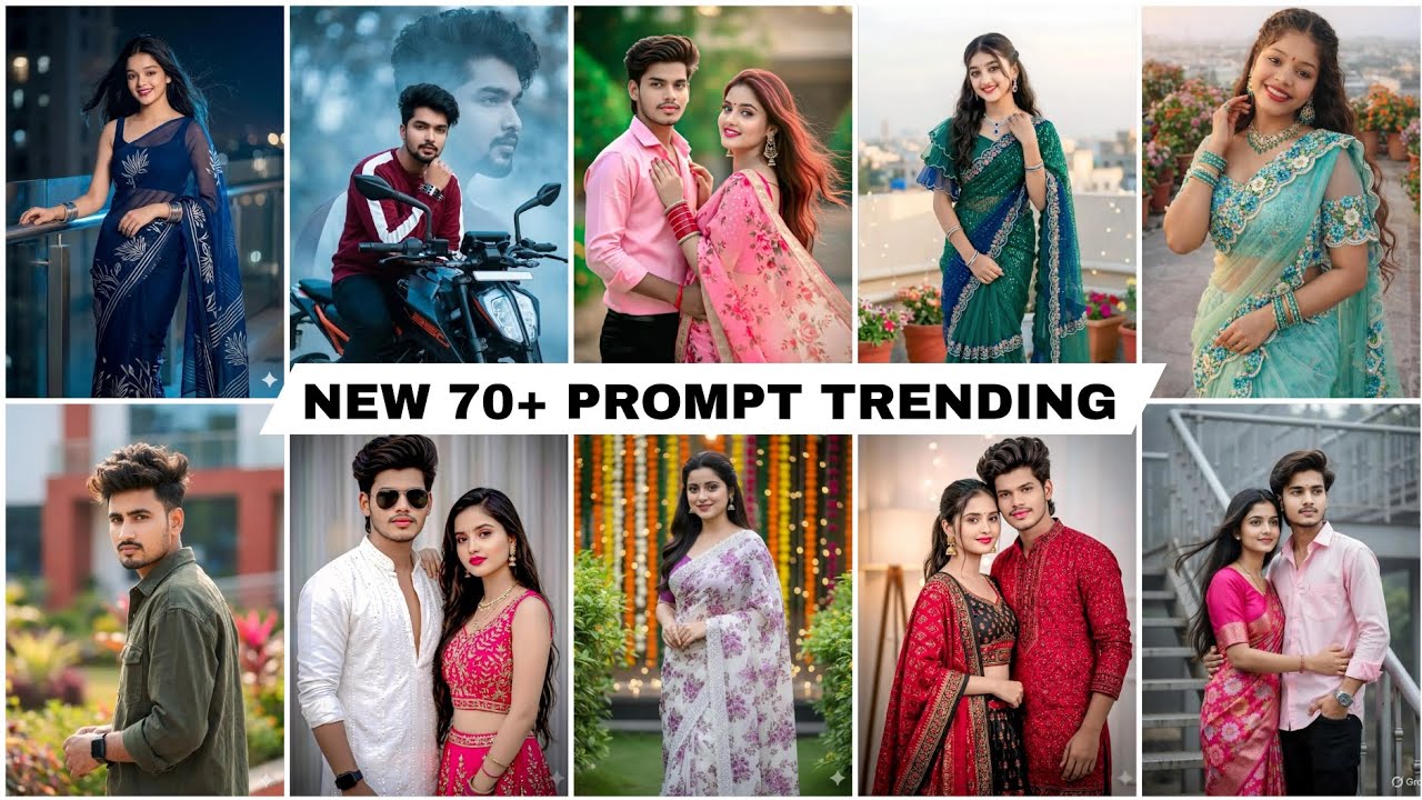NEW 70+ PROMPT TRENDING 🔥 INSTAGRAM VIRAL GOOGLE GEMINI AI PROMPT | PHOTO EDITING VIRAL #ai #viral 