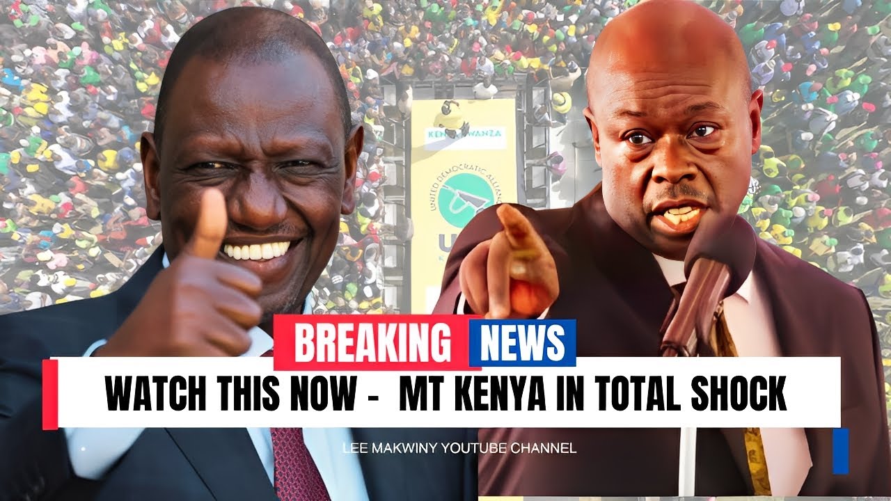 🚨 MT KENYA IN TOTAL SHOCK! Ruto&rsquo;s Nyeri Power Move Leaves Gachagua&rsquo;s Supporters Feeling BETRAYED!
