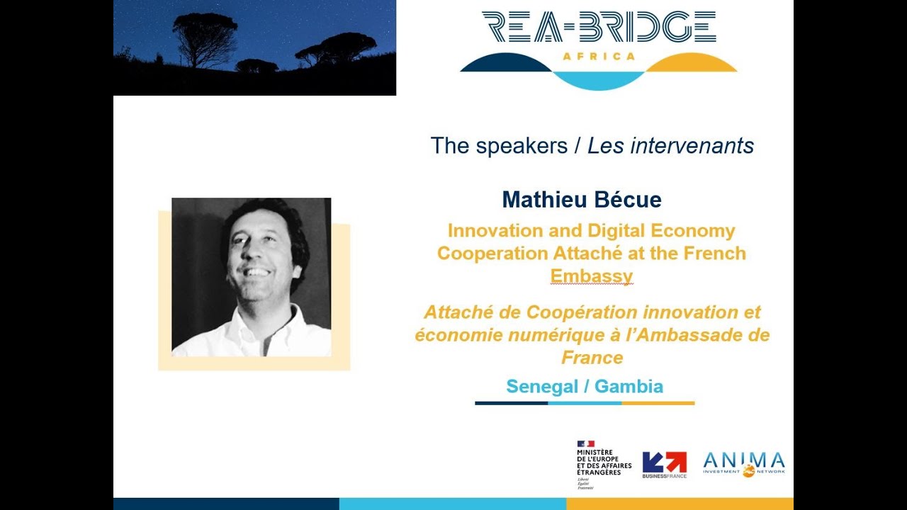 La coopération franco-africaine comme moteur de l'entrepreneuriat au Sénégal - Mathieu Bécue