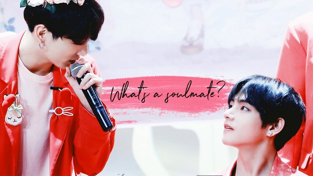 what's a soulmate? | taehyung & jungkook