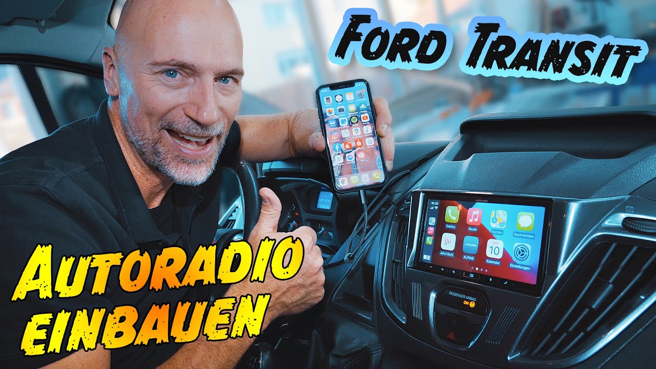 Ford Transit 7G | Autoradio einbauen | Alpine iLX-W690D | ARS24