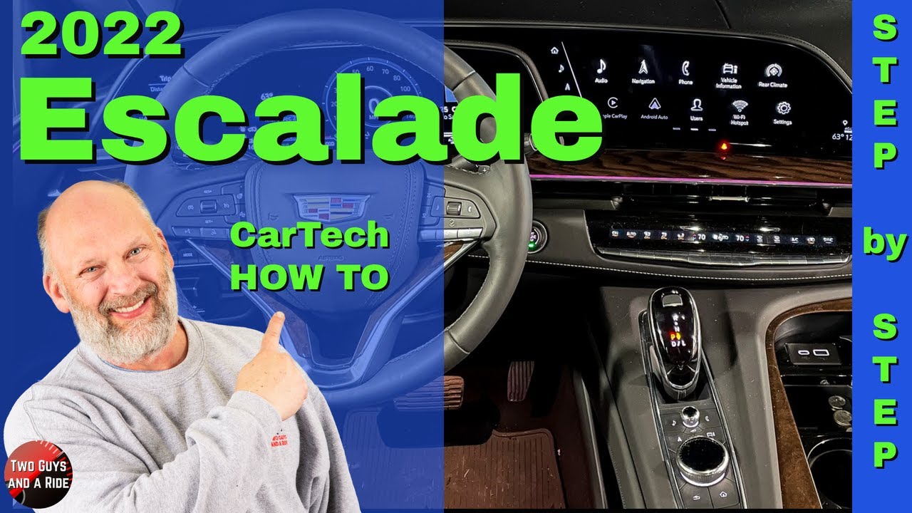 Освоение Cadillac Escalade 2022 года: полное руководство пользователя по экранам, кнопкам и настр...