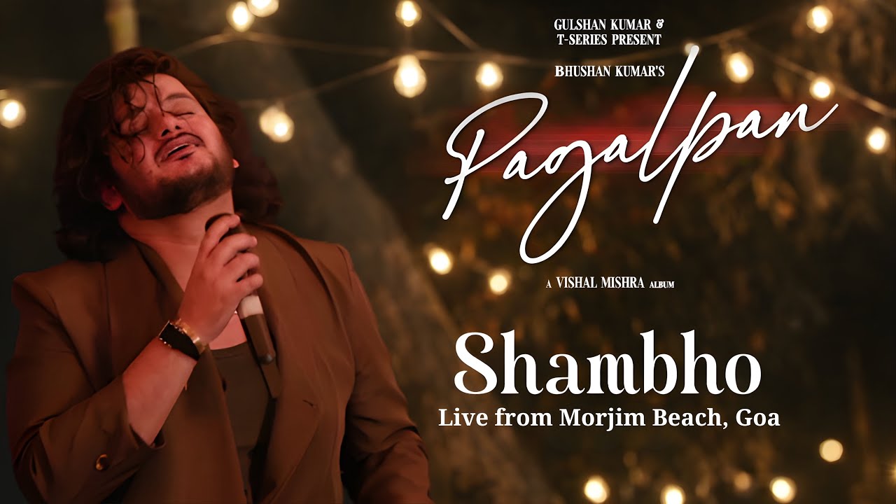 Vishal Mishra - Shambho (Live from Morjim Beach, Goa) | Pagalpan | Maha Shivratri Special | T-Series