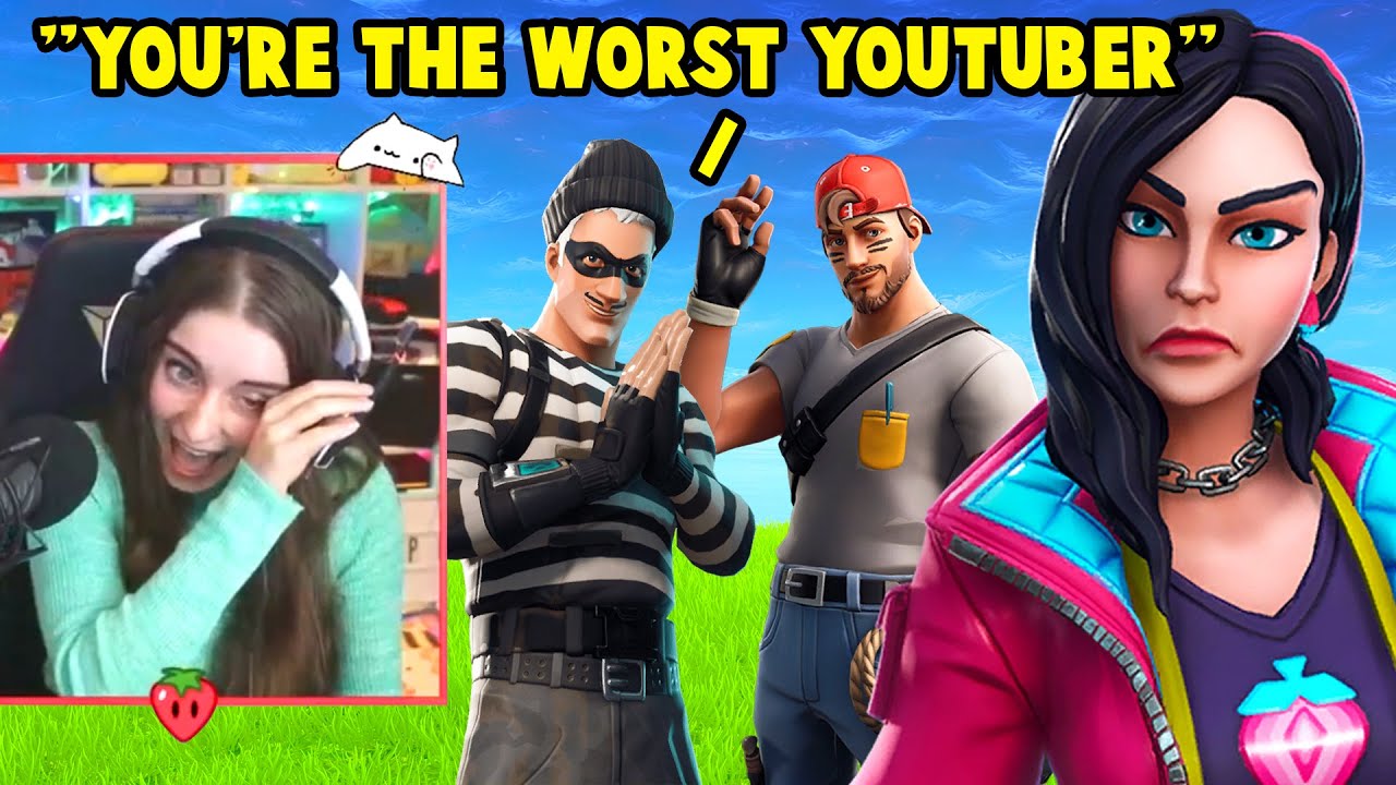 when you just want to play Fortnite with friends...