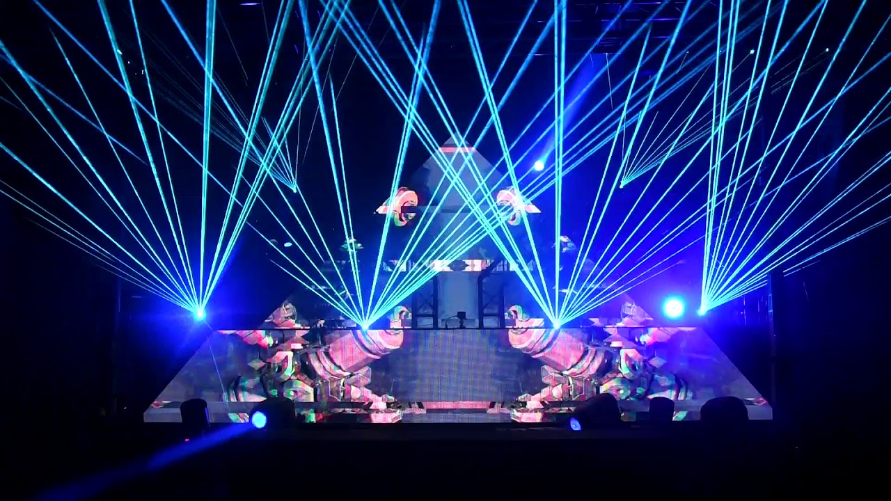 Anubis Stage Design w/ Resolume, Chauvet ShowXpress and Pangolin Quickshow!