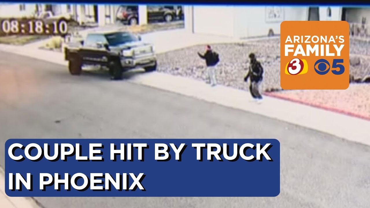 VIDEO: Driver intentionally runs over couple in Phoenix