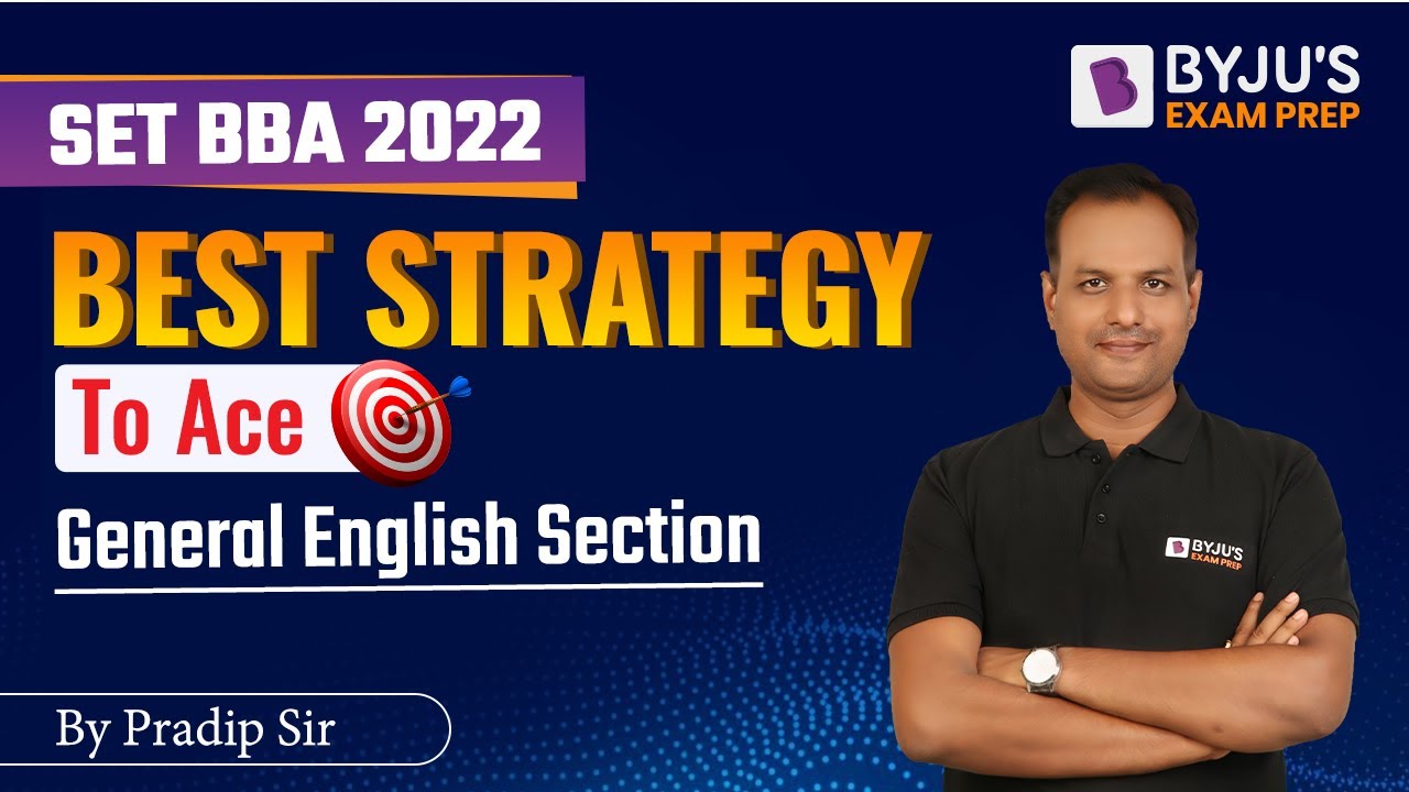 SET BBA 2022: How to Prepare General English | Symbiosis Entrance Test 2022 Preparation !!!