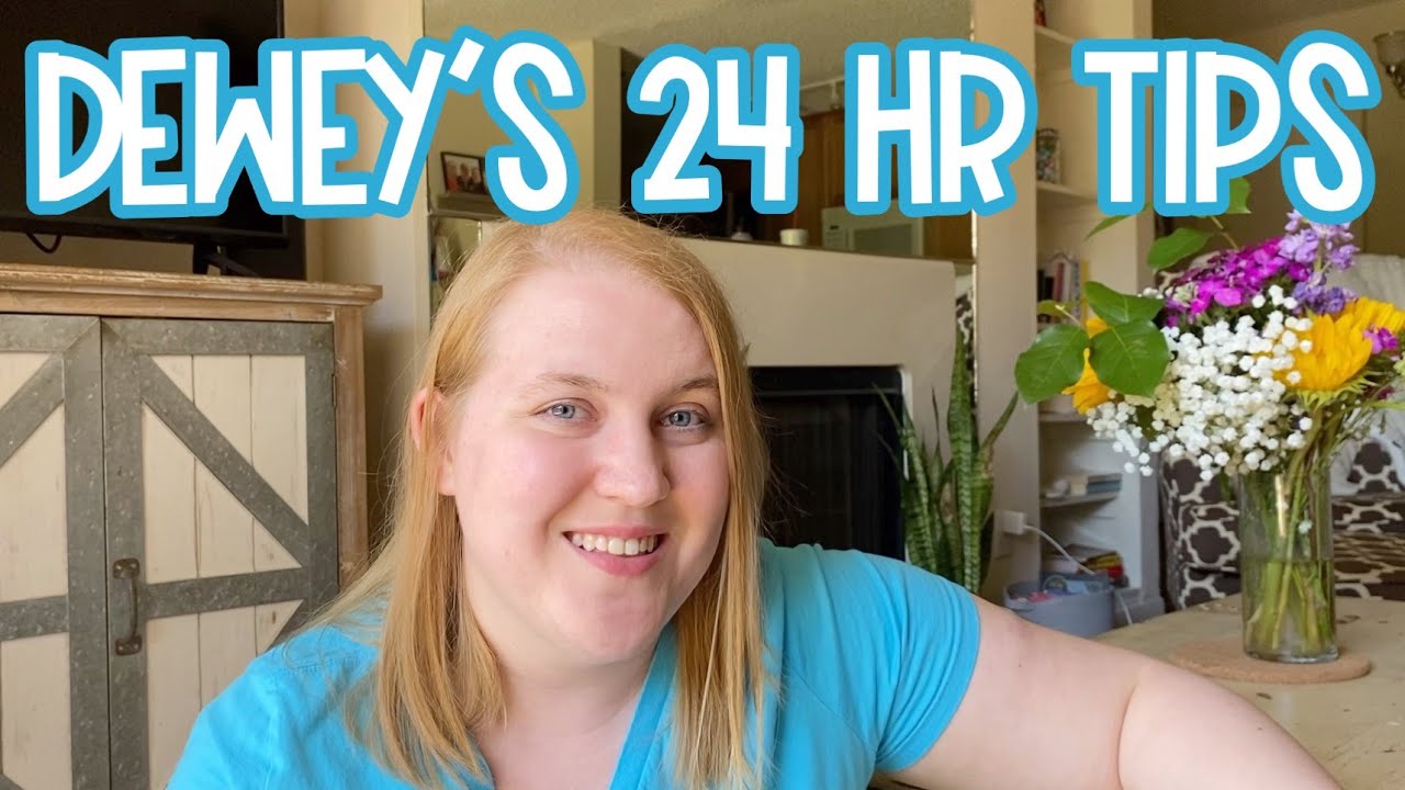 Dewey's 24 Hour Readathon Tips