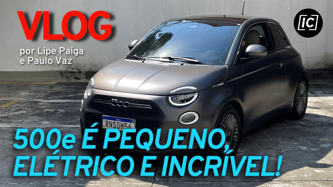 FIAT 500e É O CARRO PERFEITO PARA O DIA A DIA
