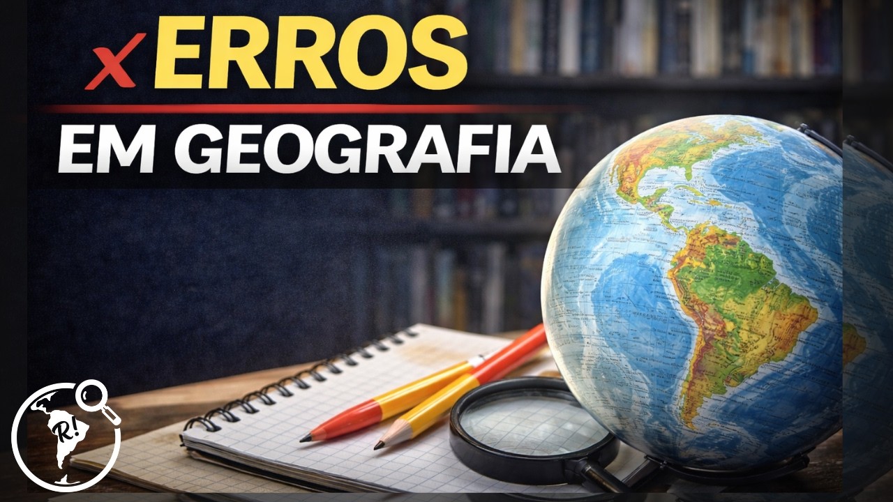 3 erros clássicos em Geografia Física nas provas militares