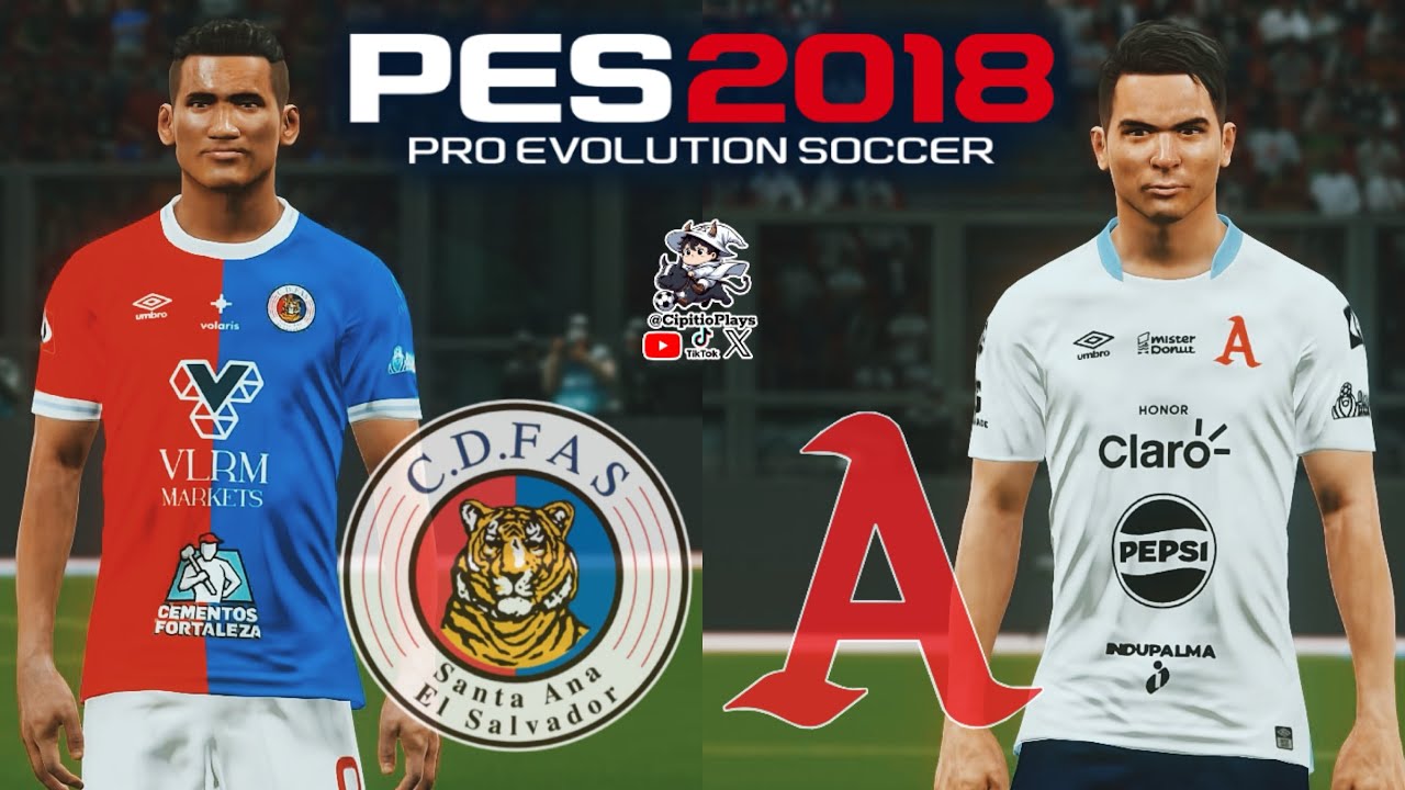 CD FAS 🆚 ALIANZA FC | PES 2018 | PS4 | CL 2026 