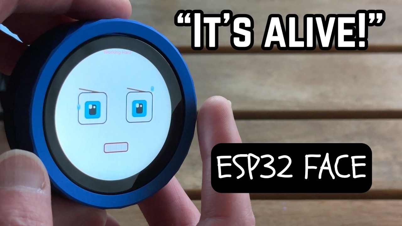 Making a Cute, Living Face for your device #ESP32 #OpenClaw