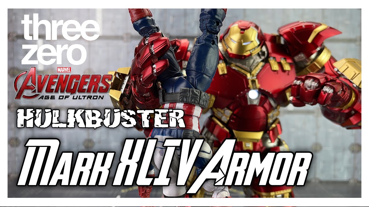 Threezero 1:12 scale Avengers Age of Ultron Mark XLIV HULKBUSTER Armour IRONMAN Review